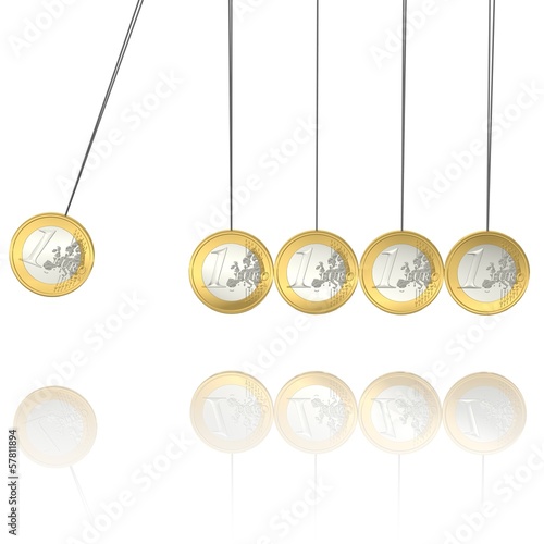 Illustration: Euro-Pendel 1 Euro-Pendel 1