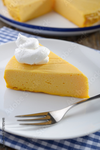 Photo: Pumpkin cheesecake Pumpkin cheesecake