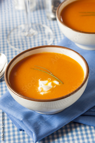 Photo: Homemade Orange Carrot Soup Homemade Orange Carrot Soup