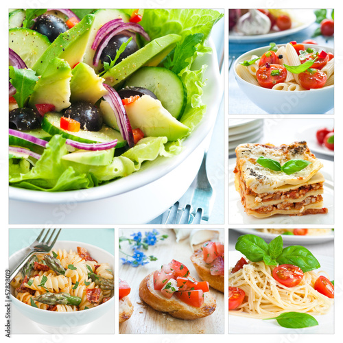 Photo: Mediterranean Food Collage Mediterranean Food Collage