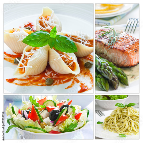 Photo: Mediterranean Food Collage Mediterranean Food Collage