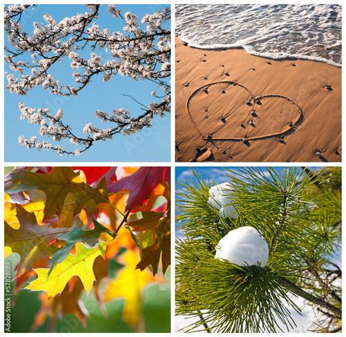 Photo: Four Seasons Collage Four Seasons Collage