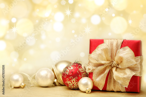 Photo: Decorated Christmas gifts Decorated Christmas gifts