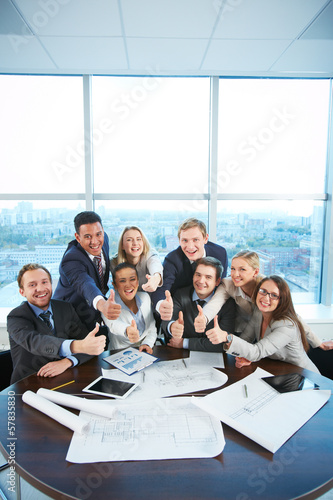 Photo: Happy co-workers Happy co-workers