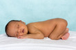 Sleeping african baby Sleeping african baby
