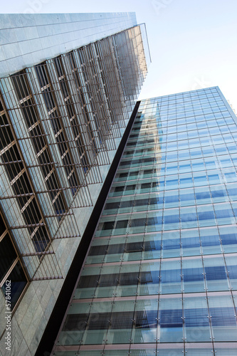 Photo: Detail of the UNO City Vienna International Centre in Austria. Detail of the UNO City Vienna International Centre in Austria.