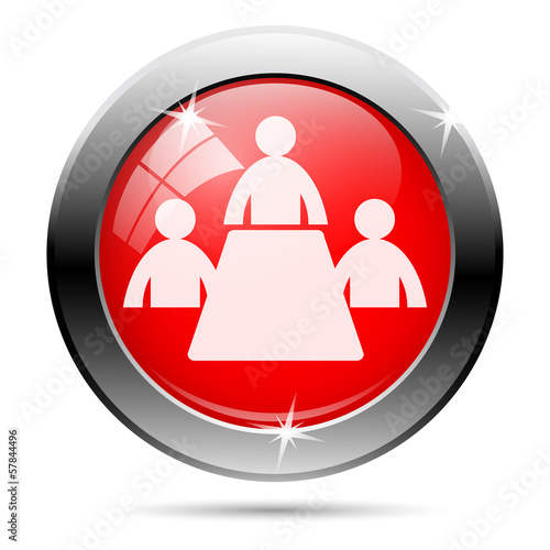 Illustration: Meeting room icon Meeting room icon