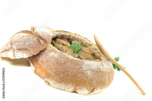 Photo: Brotsuppe mit Chilli Brotsuppe mit Chilli