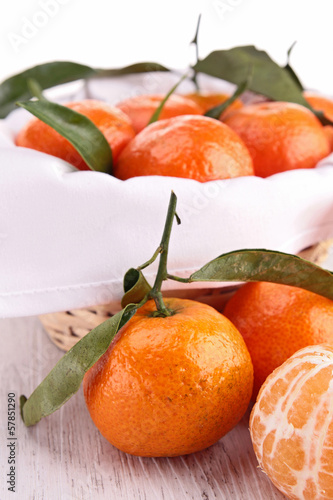 Photo: tangerine or mandarin fruit tangerine or mandarin fruit
