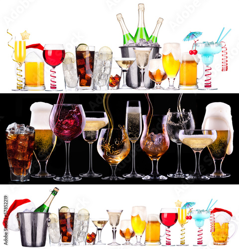 Photo: different images of alcohol different images of alcohol