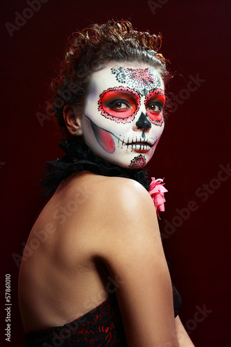 Photo: halloween make up sugar skull halloween make up sugar skull