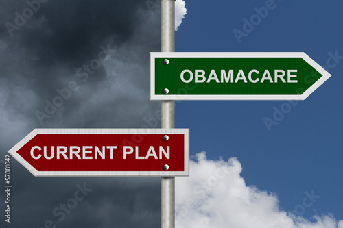 Photo: Current Plan versus Obamacare Current Plan versus Obamacare