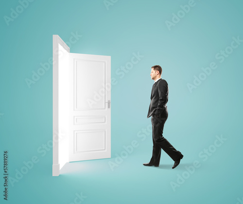 Photo: opened door opened door