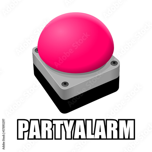 Vector: buzzer partyalarm I buzzer partyalarm I