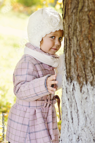 Photo: shy toddler shy toddler