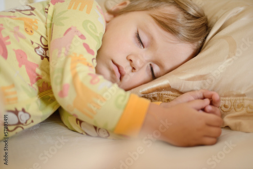 Photo: sleeping toddler girl sleeping toddler girl