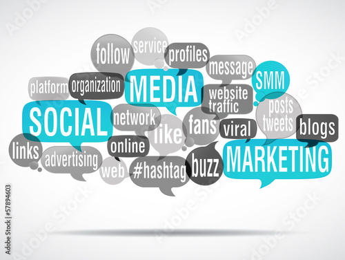 Vector: word cloud bubbles : social media marketing (cs5) word cloud bubbles : social media marketing (cs5)