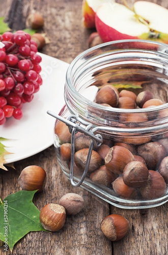 Photo: Forest hazelnuts Forest hazelnuts