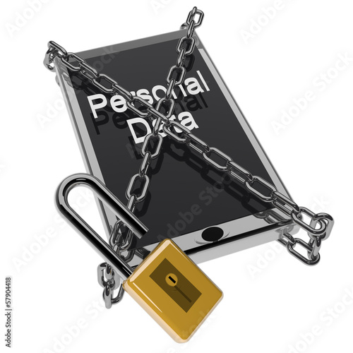 Illustration: Personal data protection Personal data protection
