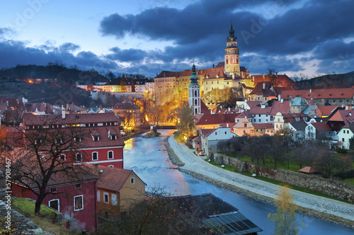 Photo: Cesky Kromlov. Cesky Kromlov.