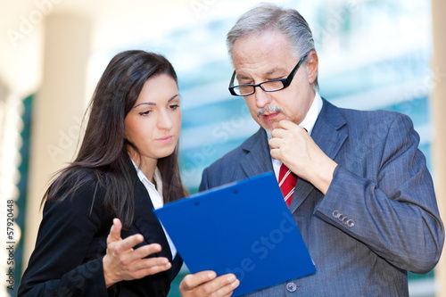 Photo: Business partners Business partners