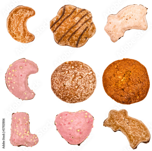 Photo: Verschiedene Lebkuchen Verschiedene Lebkuchen