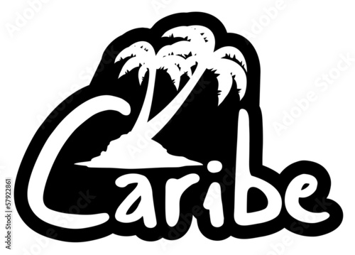 Vector: Caribe beach Caribe beach