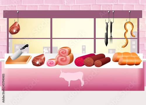 Illustration: fresh Meat fresh Meat