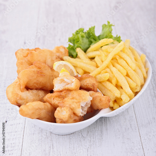 Photo: fish and chips fish and chips