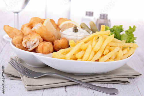 Photo: fish and chips fish and chips