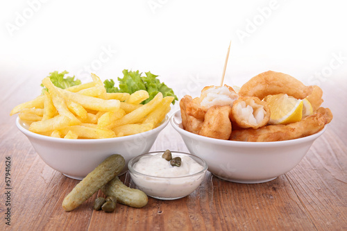 Photo: fish and chips fish and chips