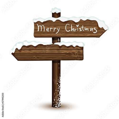 Vector: Wood sign isolated in vector Wood sign isolated in vector