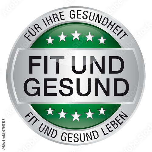 Vector: Fit und Gesund gesund - für Ihre Gesundheit Fit und Gesund gesund - für Ihre Gesundheit