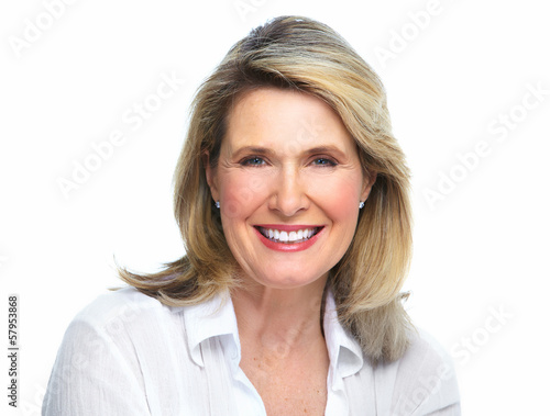 Photo: Senior woman closeup. Senior woman closeup.