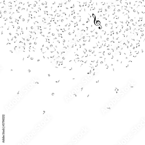 Vector: Hintergrund Musik Noten Notenschlüssel Hintergrund Musik Noten Notenschlüssel