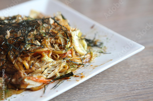 Photo: Japanese cuisine, frid noodles Yakisoba Japanese cuisine, frid noodles Yakisoba