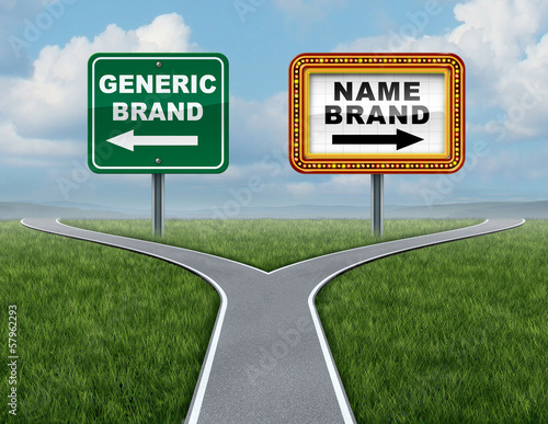 Illustration: Generic Brand Versus Brand Name Generic Brand Versus Brand Name