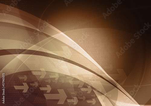 Illustration: abstract bronze arrows backdrop abstract bronze arrows backdrop