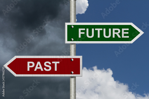 Photo: Future versus Past Future versus Past