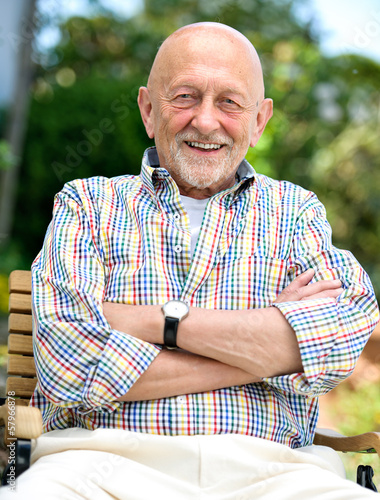 Photo: Portrait of senior man Portrait of senior man
