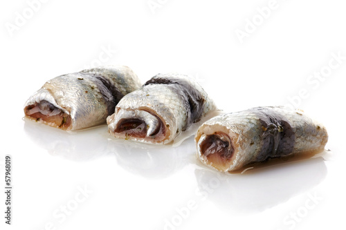 Photo: anchovies rolls anchovies rolls