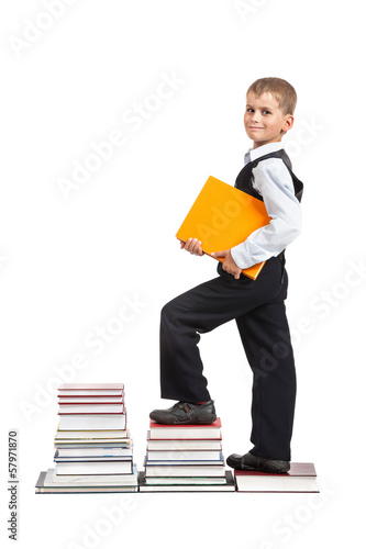 Photo: Education success graph. Back to school Education success graph. Back to school