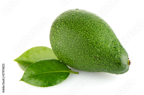 Photo: Avocados on white Avocados on white
