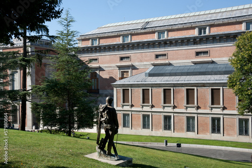 Photo: Madrid - Museo del Prado, view from the exterior garden Madrid - Museo del Prado, view from the exterior garden
