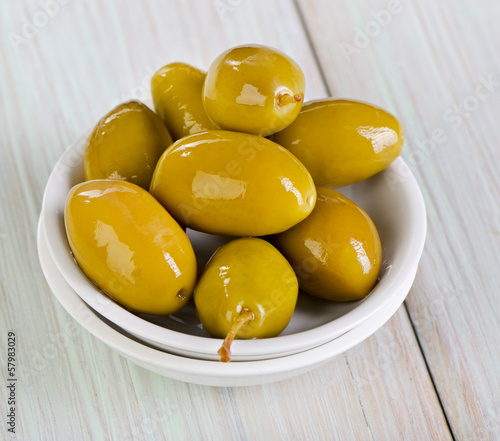 Photo: Green olives. Green olives.