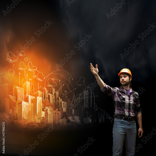 Photo: Construction concept Construction concept