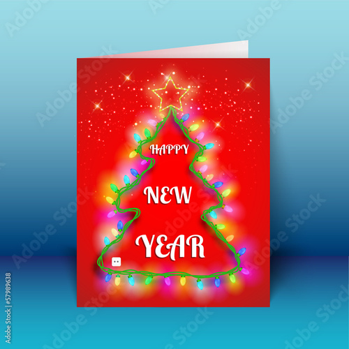 Vector: X-mas Greeting Card. Merry Christmas X-mas Greeting Card. Merry Christmas