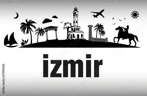 Vector: izmir izmir