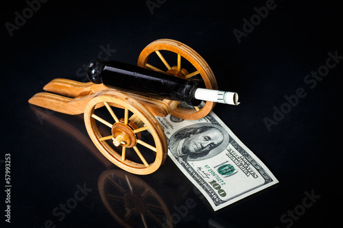 Photo: money on arms money on arms