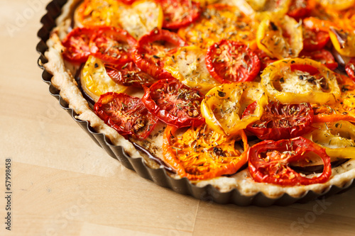 Photo: Quiche with tomato Quiche with tomato